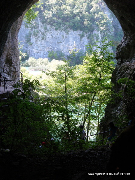 гроты и пещеры в национальном парке Плитвицкие озера