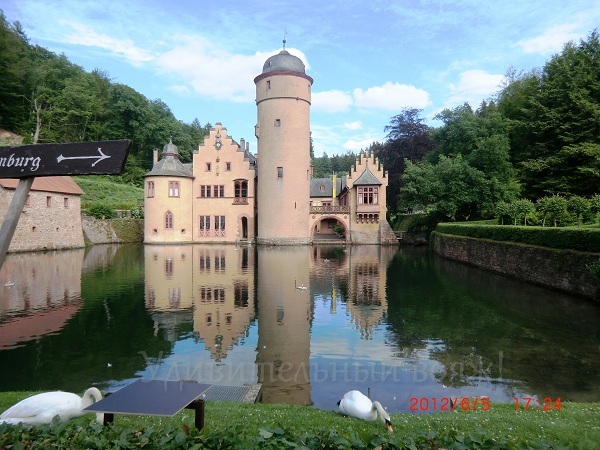  замок на воде, Германия
