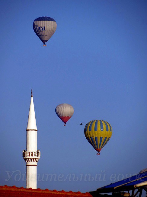 Полет на воздушном шаре над Каппадокией
