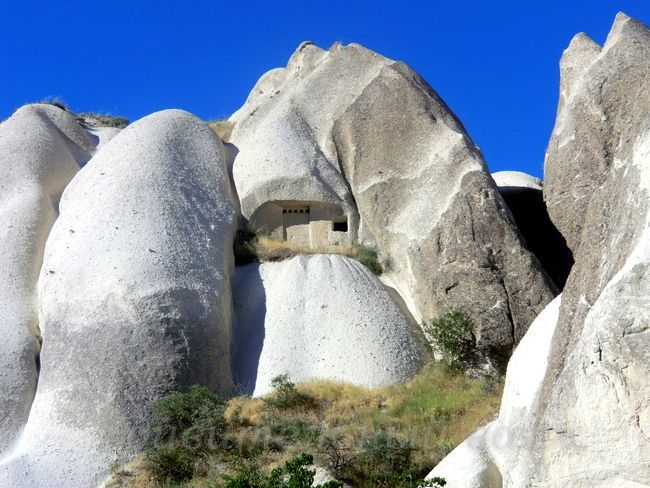 скальные дома в Каппадокии