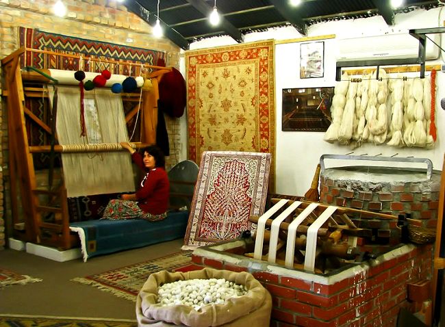 Экскурсия в Каппадокии- мастерская ковров