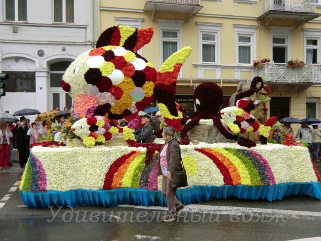 Цветочный парад в Бад Эмсе