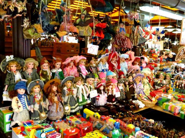 Деревянные игрушки на Гавельском рынке
