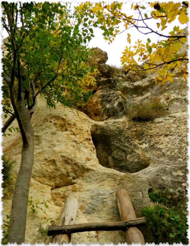стоянка древнего человека у Белой скалы