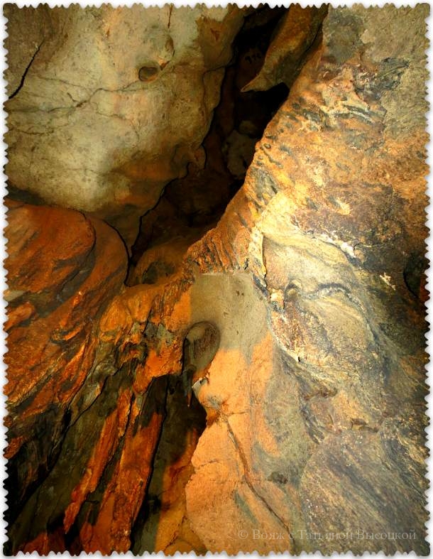 конец маршрута в пещере Кизил-Коба